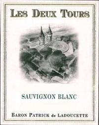 Baron de Ladoucette - Sauvignon Blanc Les Deux Tours 2015 (750ml) (750ml)