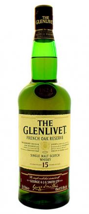 Glenlivet - Single Malt Scotch 15 yr Speyside French Oak (750ml) (750ml)