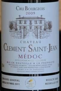 Chateau Clement St-Jean - Cru Bourgeois Medoc 2015 (750ml) (750ml)