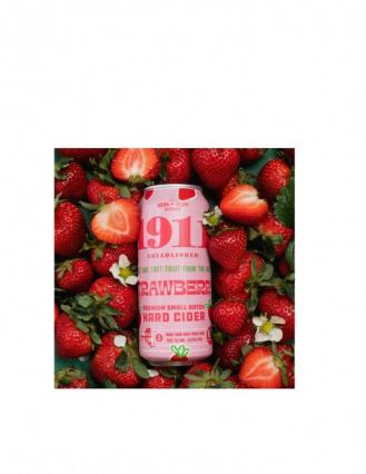 1911 Beak & Skiff - Strawberry Cider (4 pack 16oz cans) (4 pack 16oz cans)